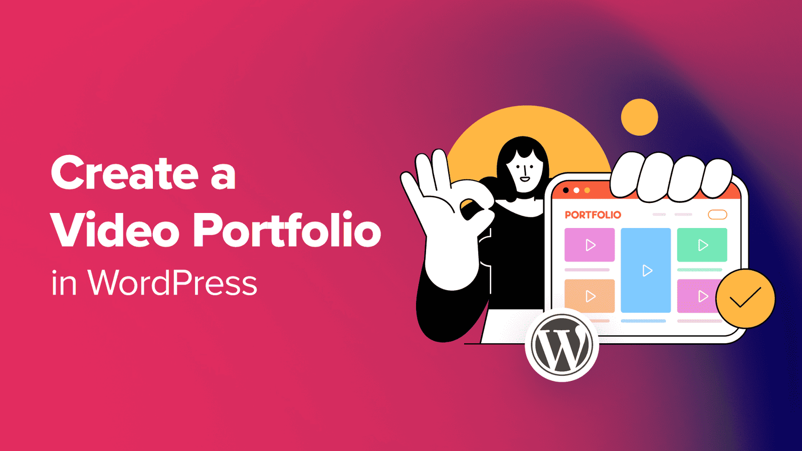 How to Create a Video Portfolio in WordPress (Step by Step) - Best ...