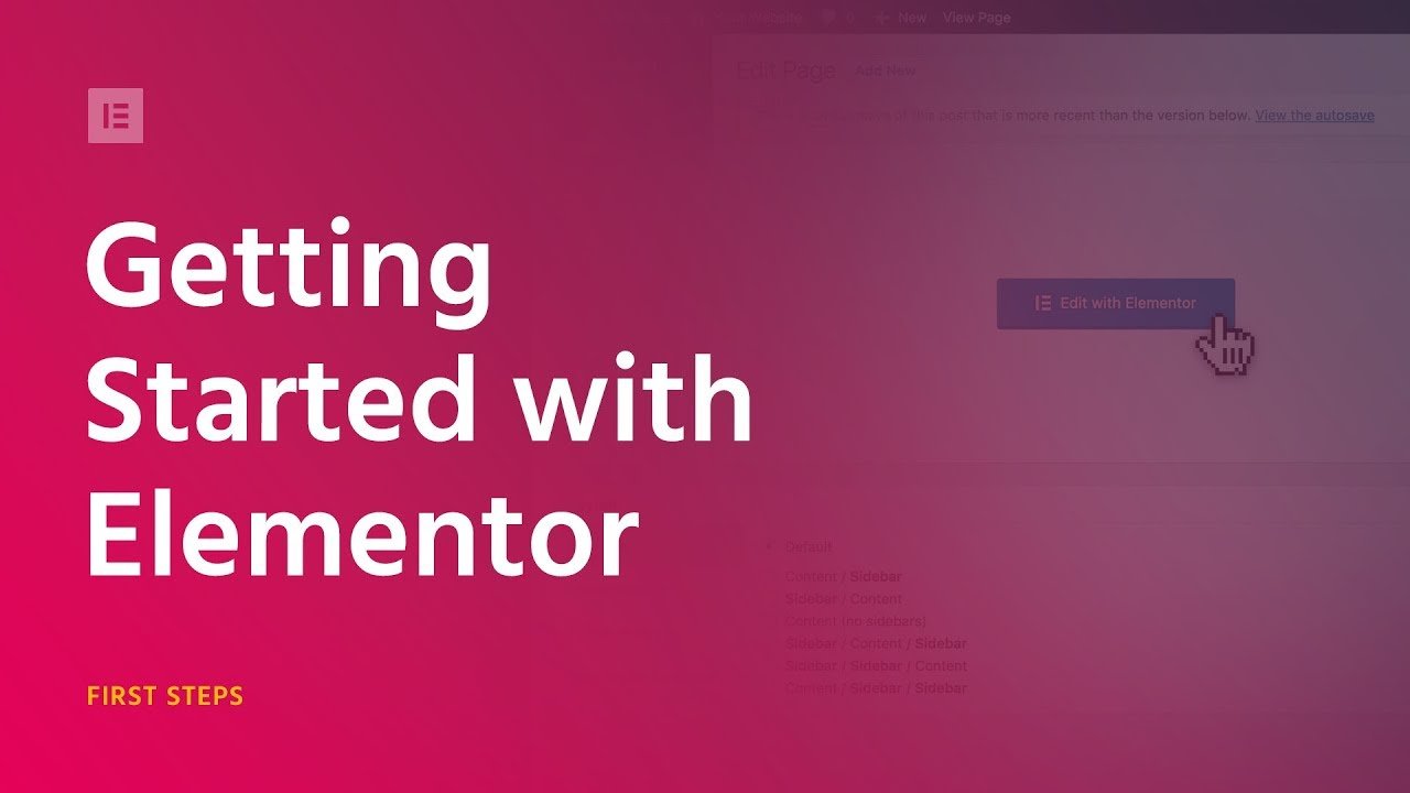 How To Use Elementor Tutorial - Building Your First Pages - Best ...